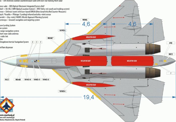 Су 57 схема окраски