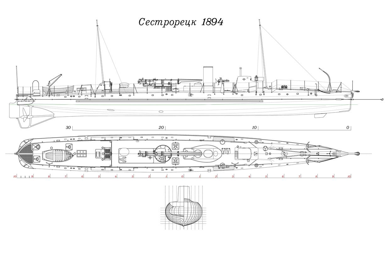 Чертежи кораблей эпохи брони и пара 2