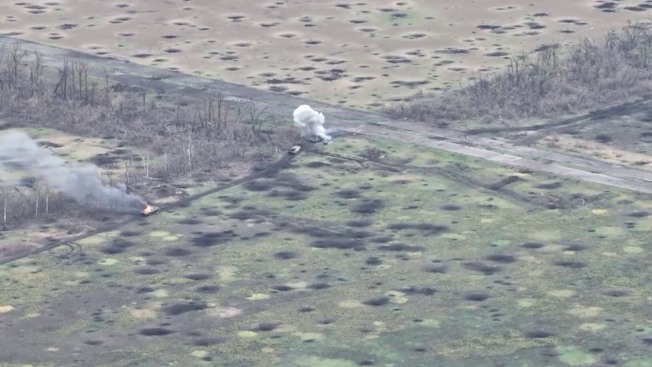 На заре войско двинулось вперед